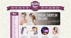 Desktop Screenshot of bridalshops.ie